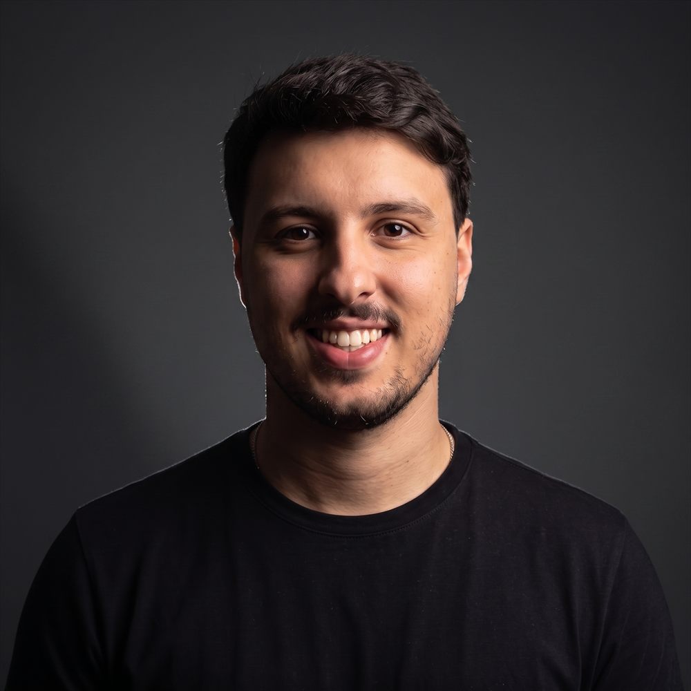 Retrato de Guilherme Pantaleão, CEO e fundador da Trigflow
